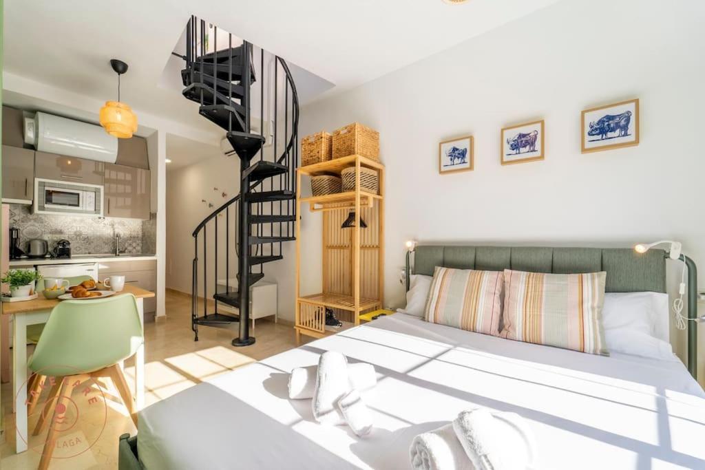 Estudio Toro In Malaga Met Dakterras Εξωτερικό φωτογραφία